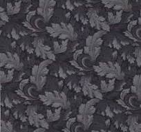 Leaf Scroll (Black)