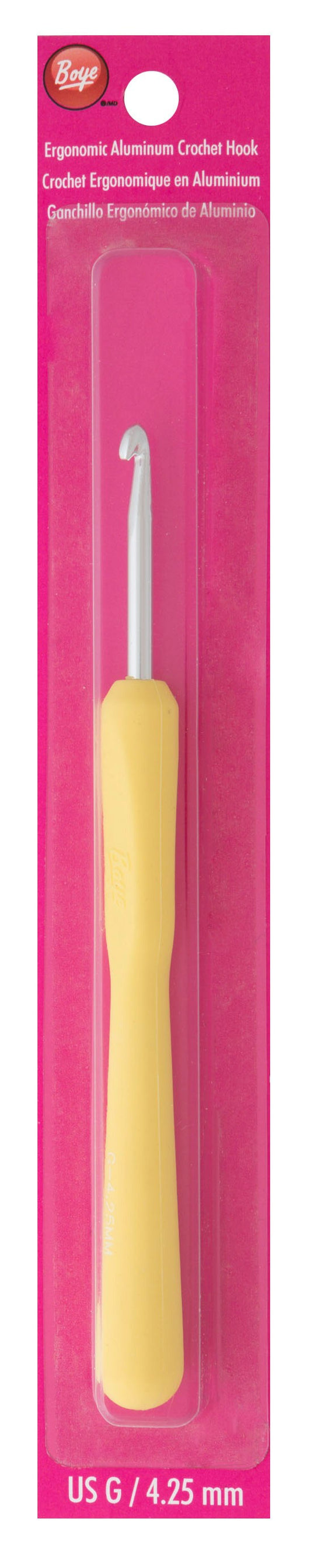 Boye Ergonomic Crochet Hook - US G/4.25mm