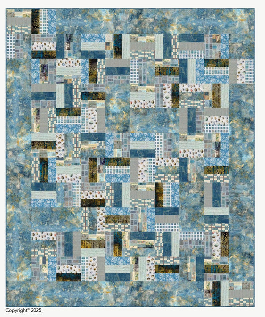 Brush Strokes Quilt Pattern