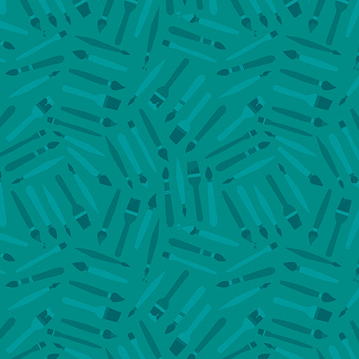 Brushes (Teal)