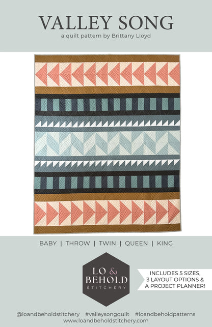 Valley Song Quilt Pattern