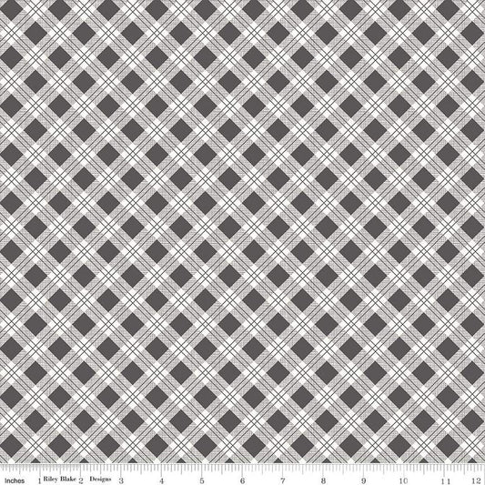 Bee Plaids - Scarecrow Steel