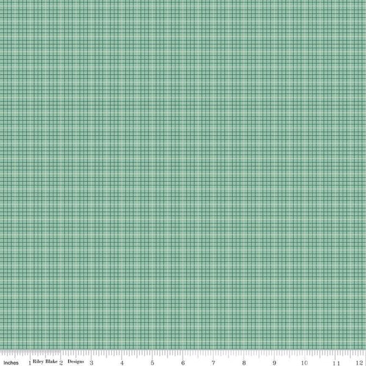 Bee Plaids - Hayride Sea Glass