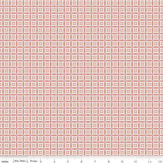 Juju's Petals Mosaic (Orange)