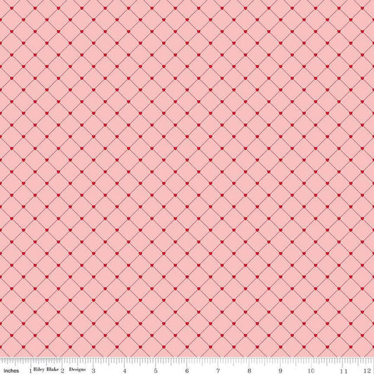 Letters to Cupid Crisscross Pink