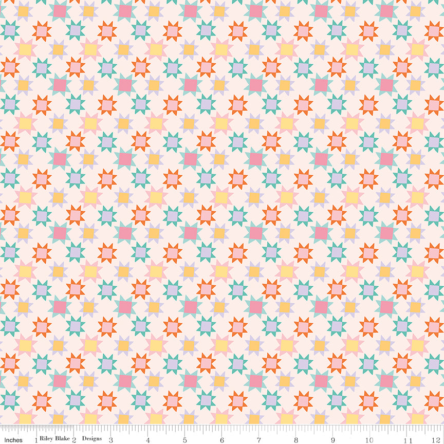 Patchwork Stars LATTE