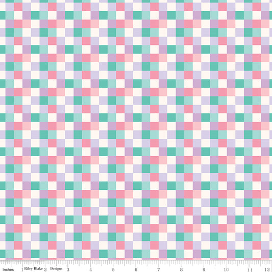 Patchwork Checks PURPLE