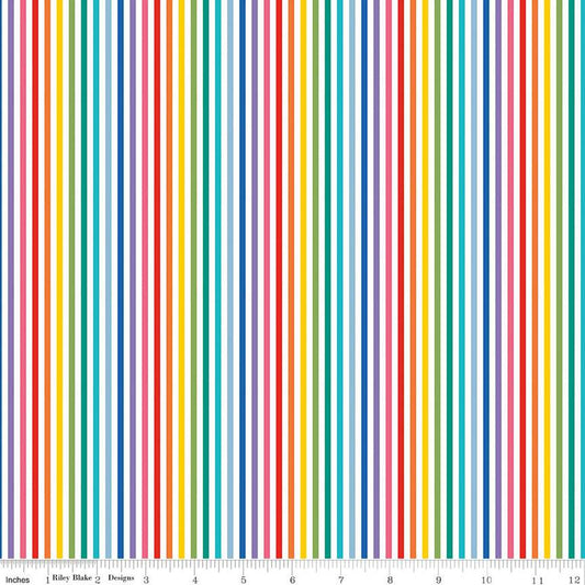 1/8" Stripe Rainbow