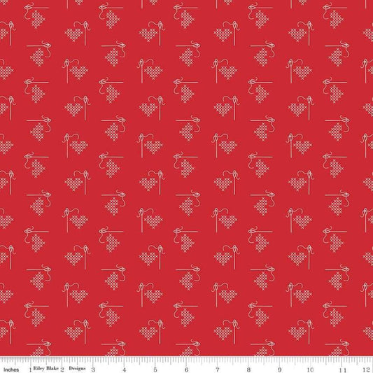 Basics Heart Red