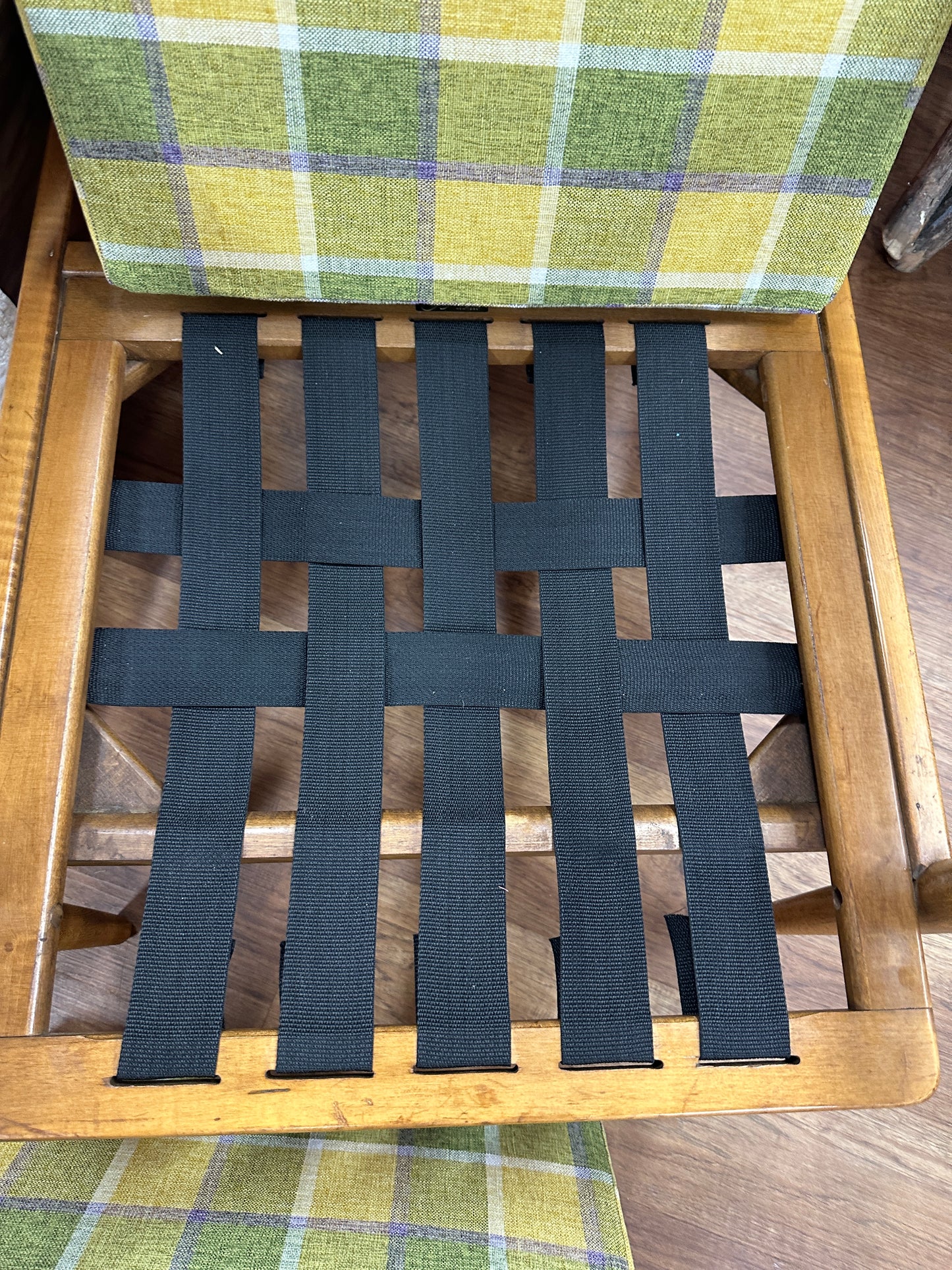 Vintage MCM Danish side chair set