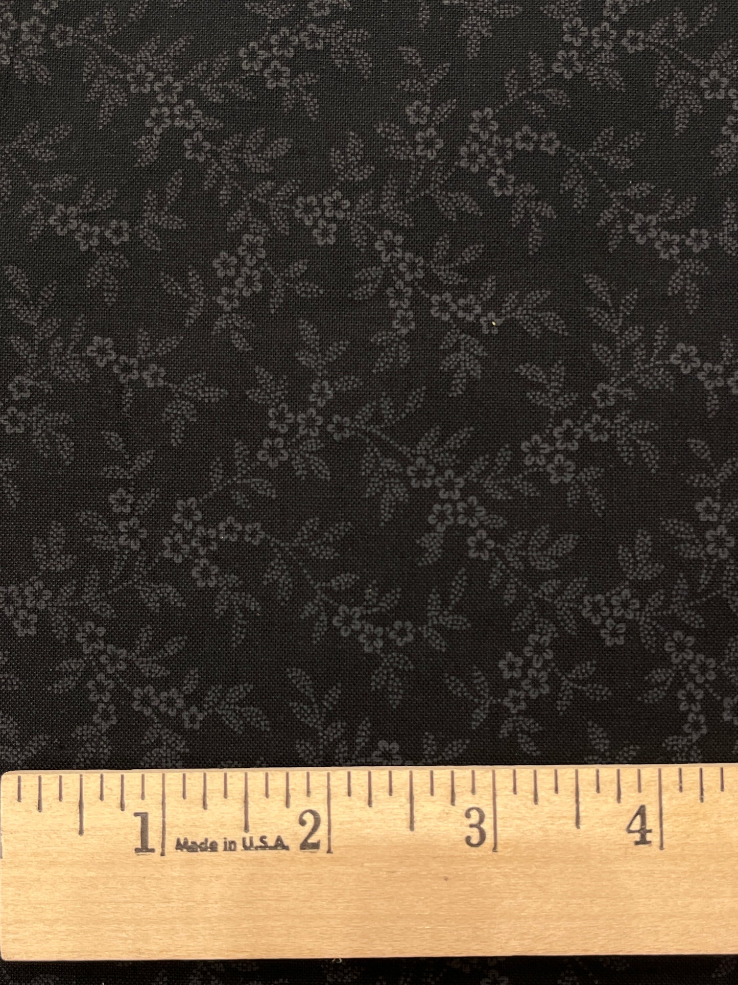 Third Time's a Charm-Black on Black Floral