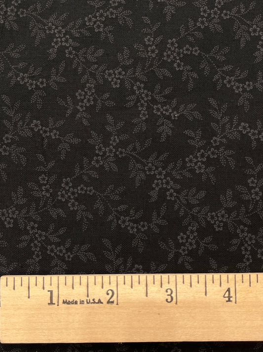 Third Time's a Charm-Black on Black Floral