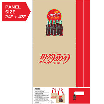 Coca-Cola ® 24" Bag Panel (Canvas)