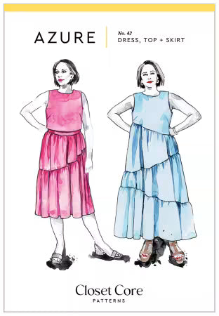 Azure Dress Top and Skirt Pattern