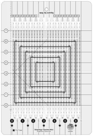 Creative Grids Quilt Ruler Stripology® XL