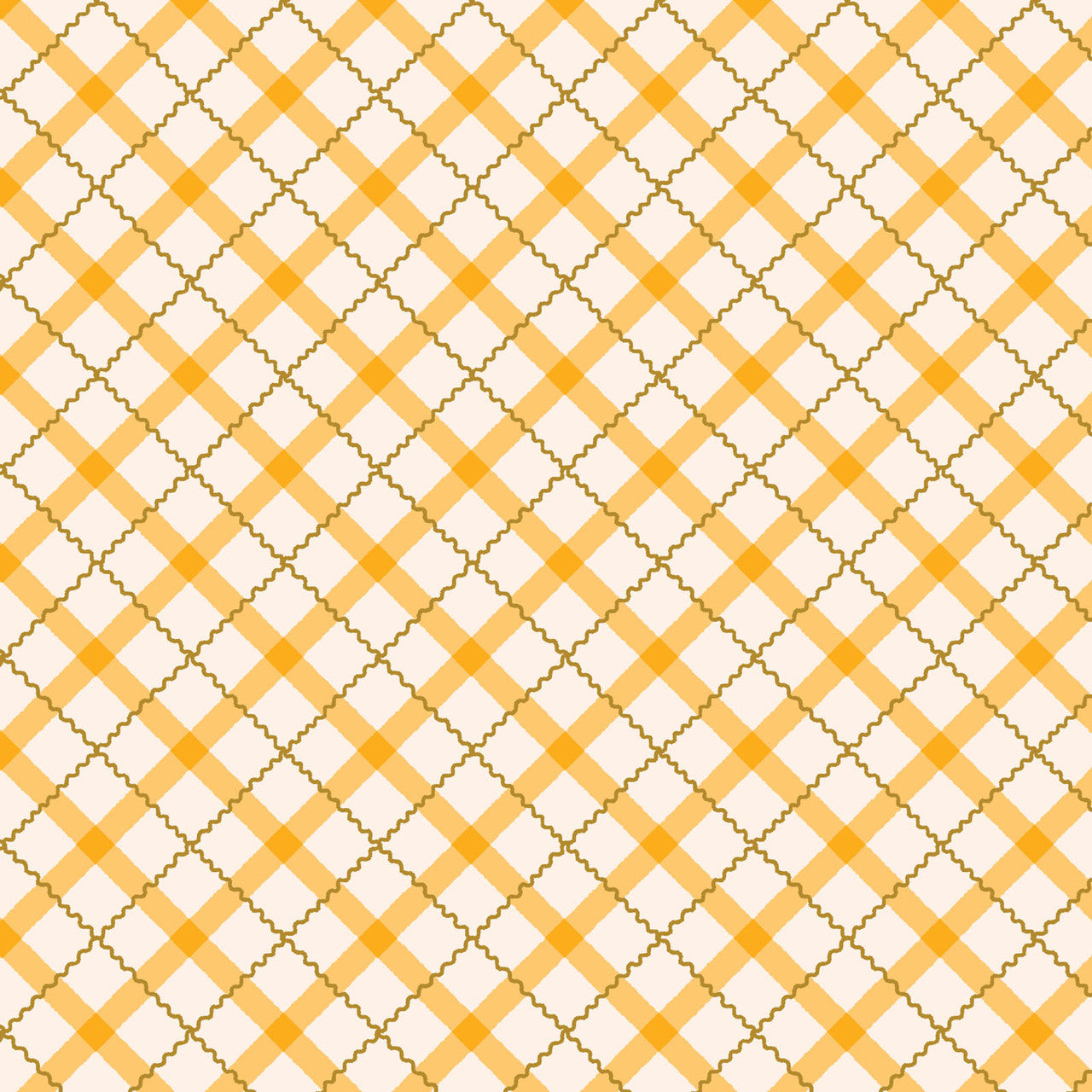 Tartan-Yellow
