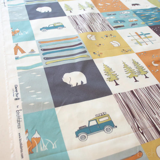 Camp Sur Patch Poplin