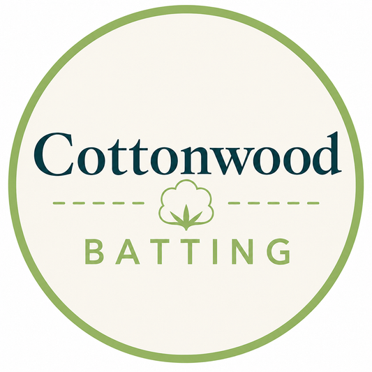 Cottonwood 100% Cotton Batting - Mid Loft