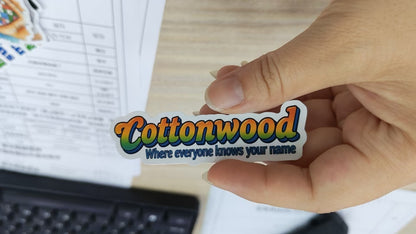 Cottonwood Stickers