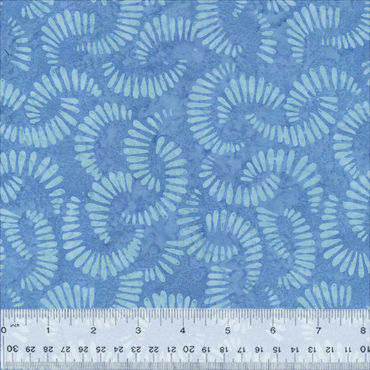 BATIK-Citrus Slices (Periwinkle)