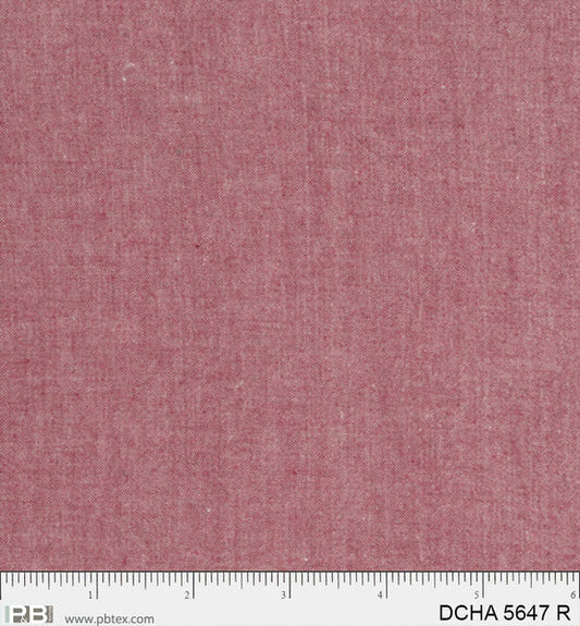 Dreamweaver Chambray (Red)
