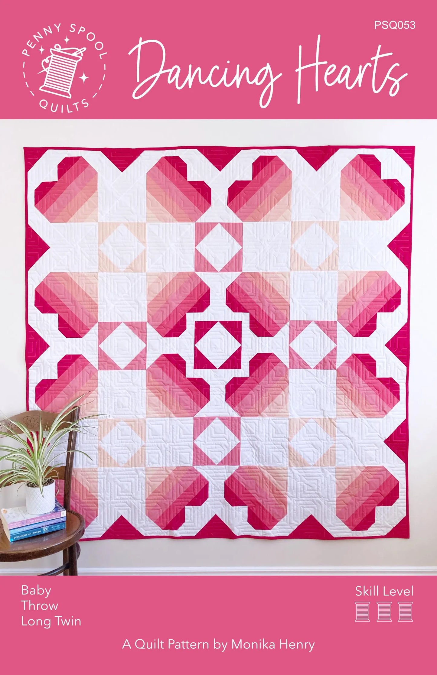 Dancing Hearts Quilt Pattern