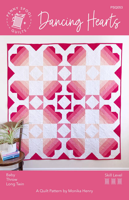Dancing Hearts Quilt Pattern