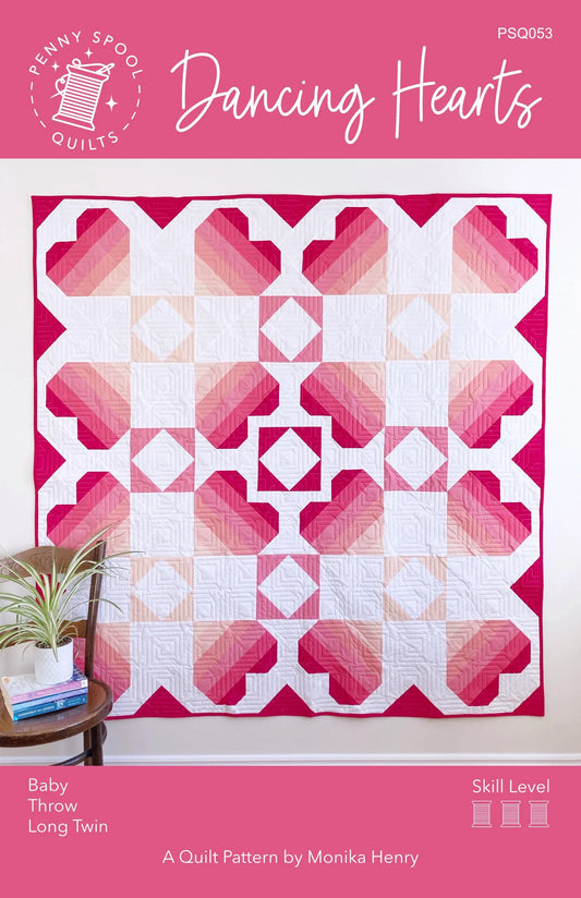 Dancing Hearts Quilt Pattern