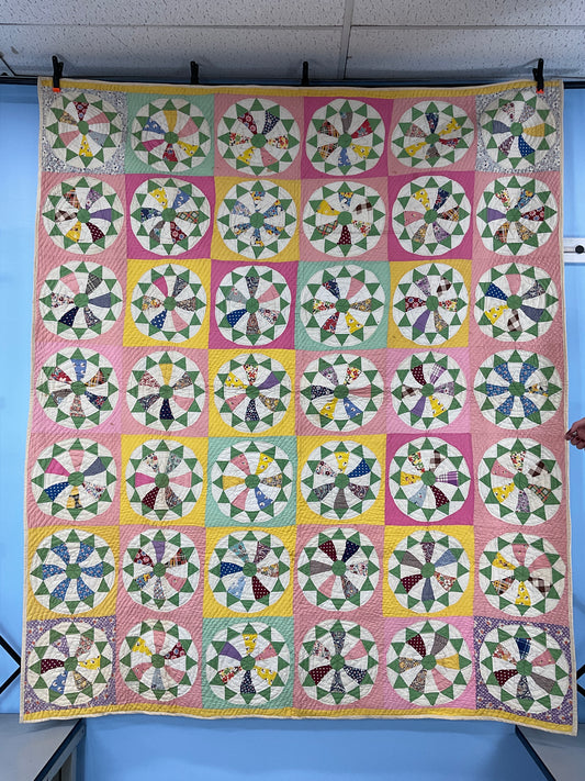 Circle quilt 1930s