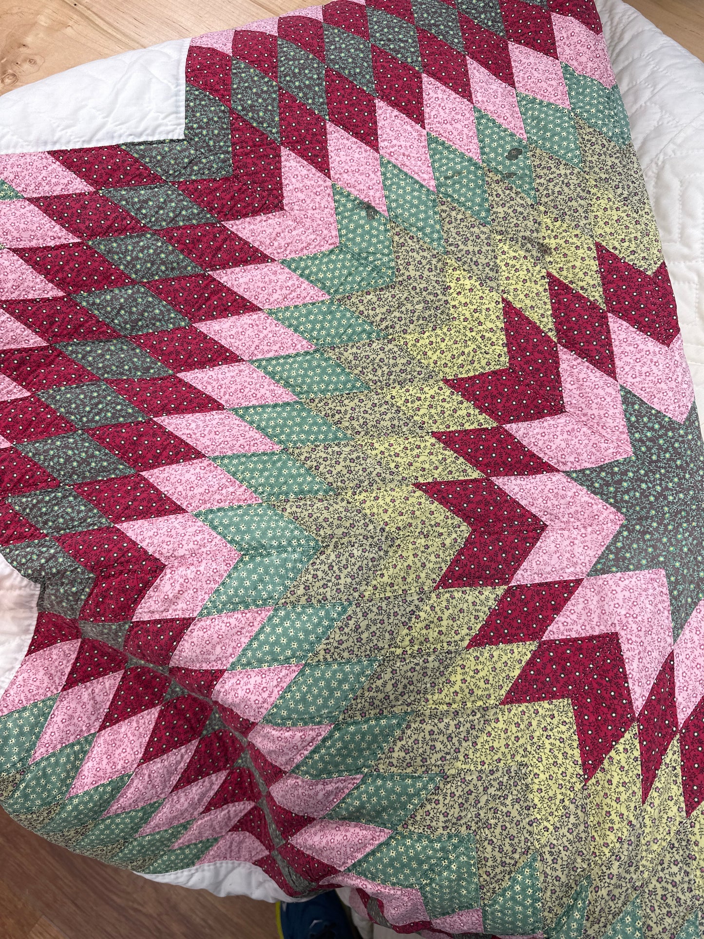 Vintage Lemoyne Star Quilt