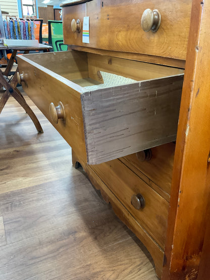 Antique Cottage Pine Chest