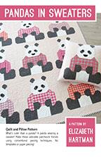 Pandas in Sweaters Quilt Pattern