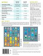 Robots Quilt Pattern