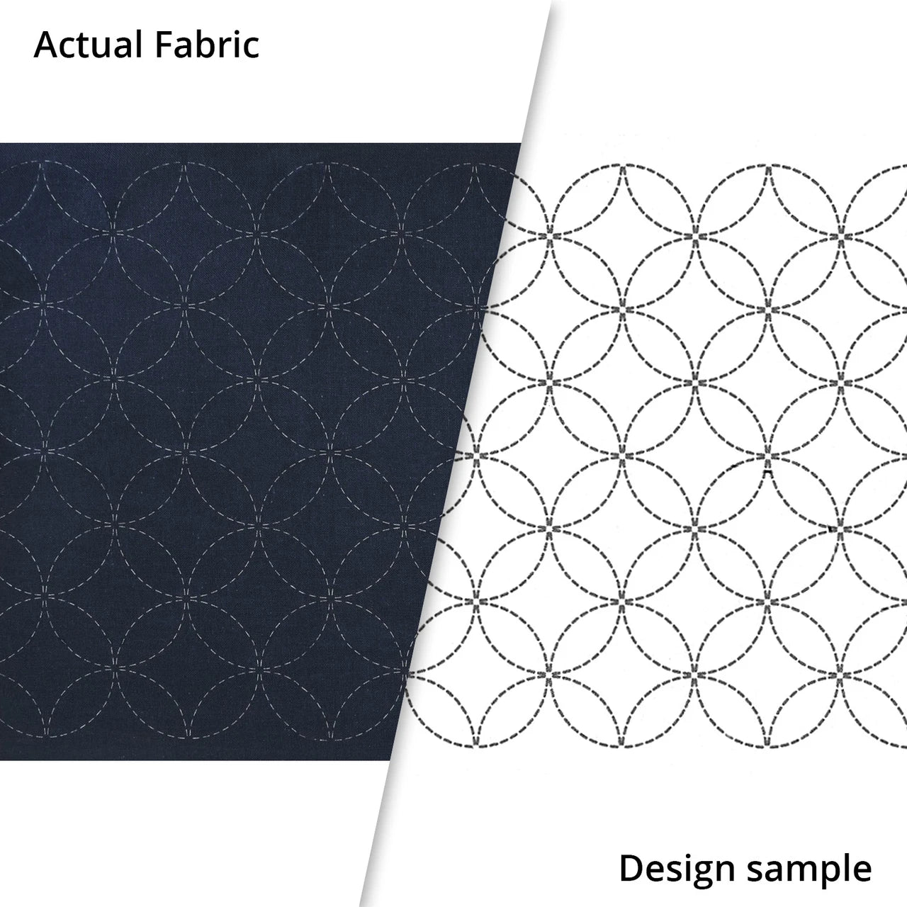 Placemat Sahiko Sampler-Shippou-Tsunagi