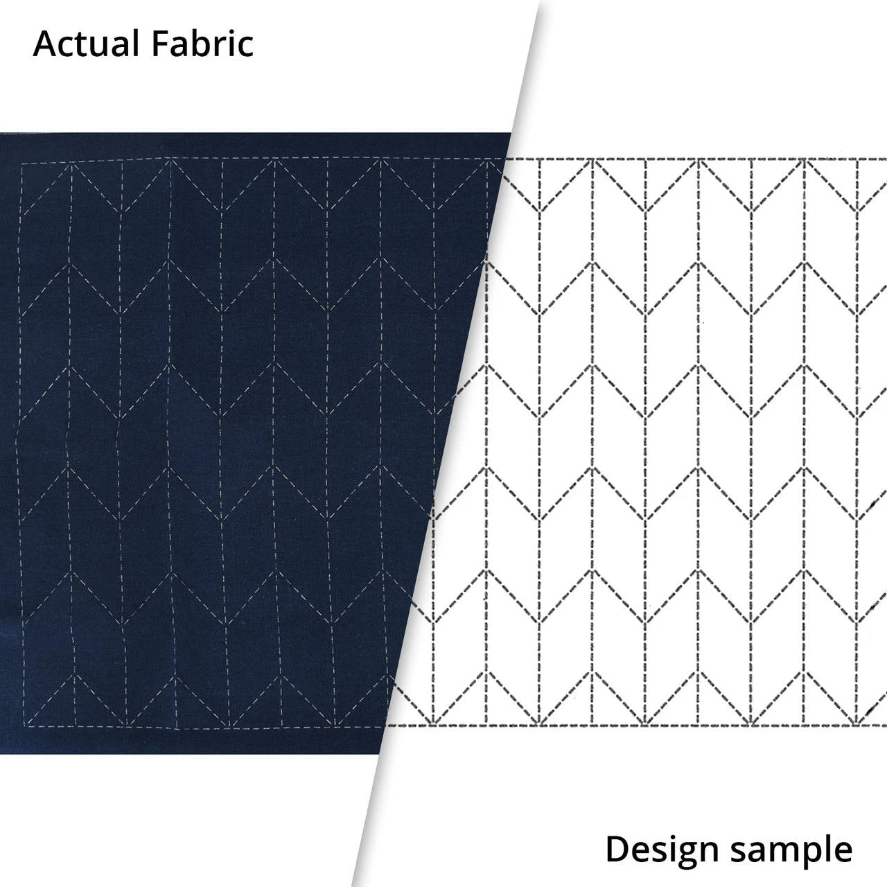 Placemat Sashiko Sampler-Yabane