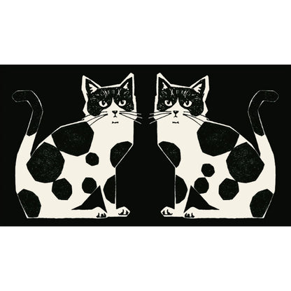 Neko Noe - Two Cat Panel