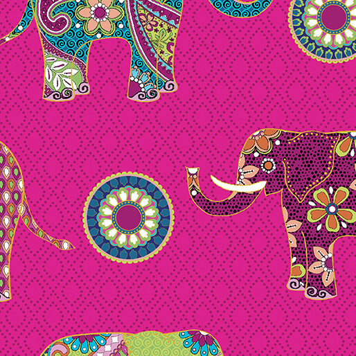 Elephant Wonder (Fuchsia)