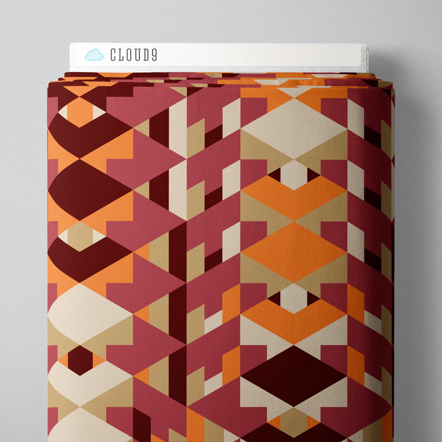 Embellish Rayon - Hollyhock - Red-Orange