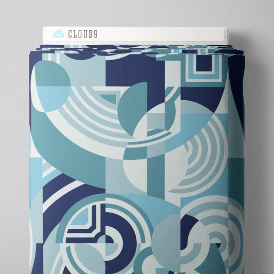 Embellish Rayon - Hoffman - Blue