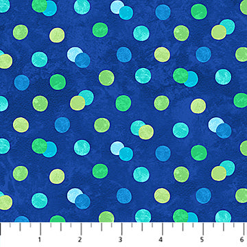 Hugs & Kisses - Flannel - Blue Multi