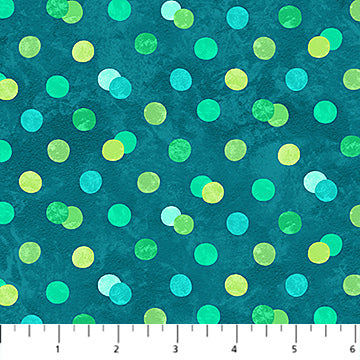 Hugs & Kisses - Flannel - Teal Multi