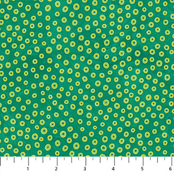 Hugs & Kisses - Flannel - Green