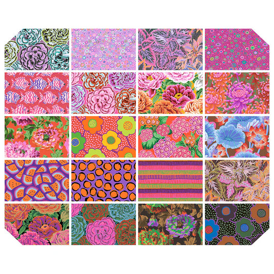 Kaffe Fassett Collective August 2025 Design Roll "Hot"