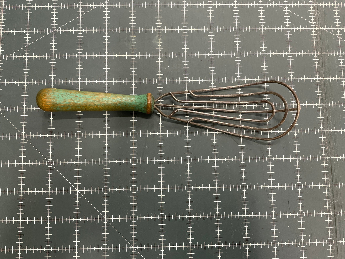 Vintage green whisk 1930s