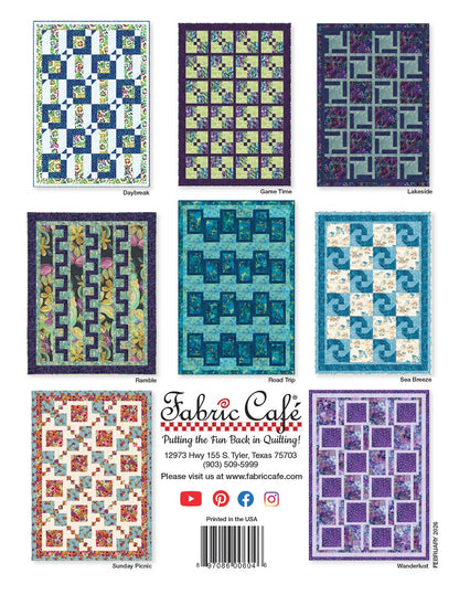 Fabric Cafe Weekend 3-Yard Quilts
