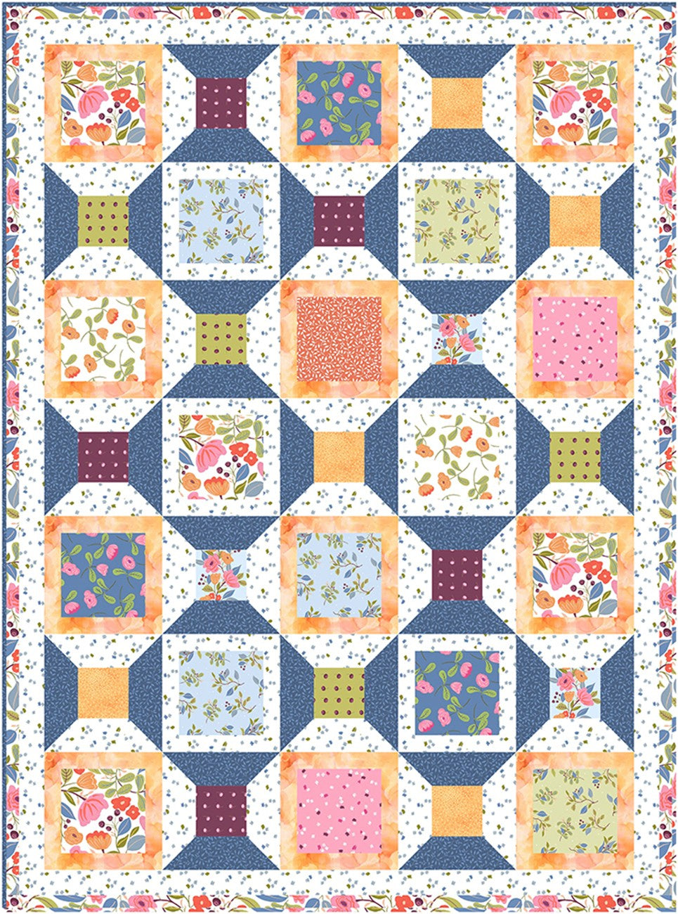 Fabric Cafe Make it Scrappy with 3-Yard Quilts