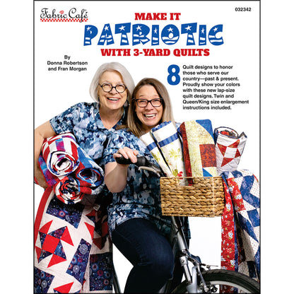 Fabric Cafe Make It Patriotic with 3-Yard Quilt