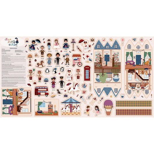 Riley Blake Spoonful of Sugar Felt Panel