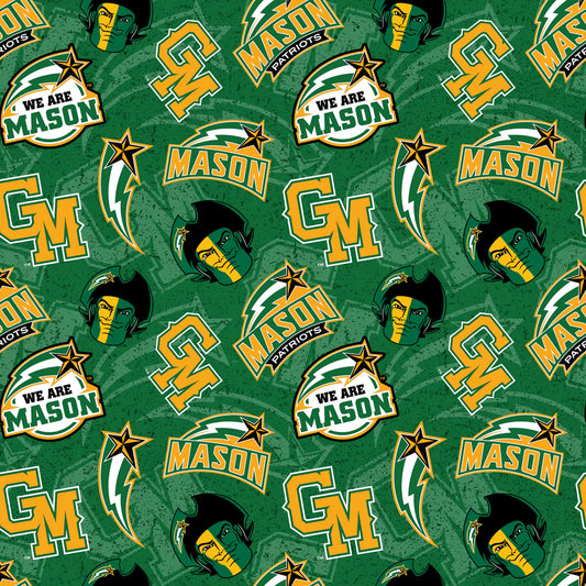 NCAA-George Mason Tone On Tone Cotton