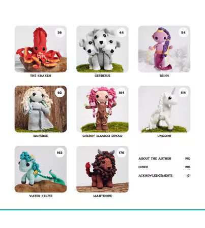 Crocheted Mythical Creatures